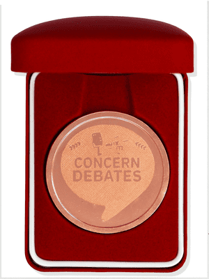 Bronze Coin in a Red Leatherette Box