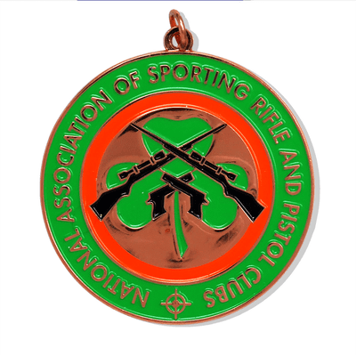 Bronze Shooting 60mm Medal with Tab from €4.00