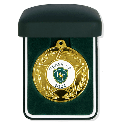 Caeser Medal with  Display box (Includes free Engraving)