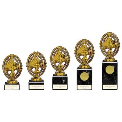 Chess Trophy Maverick Legend on Marble Base