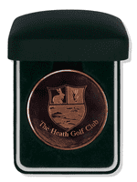 Coin in a Green Leatherette Box