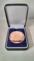 Coin in a Navy Leatherette Box