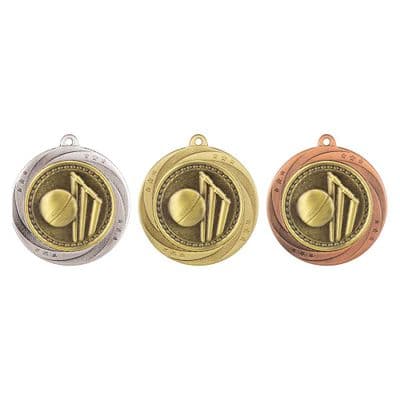 Cricket Superstar Medal - 60mm