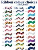 Crossed Hurls Medal Red & Gold - 34mm