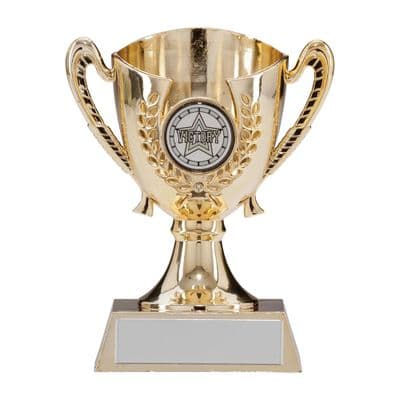 Cup Award Plastic Serenity - Gold & Silver