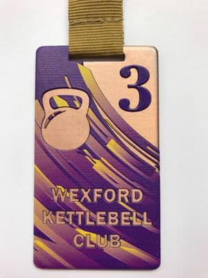 Custom Bronze Rectangle Medal (6) Minimum Order 50