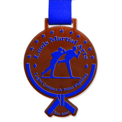 Custom Design Bronze Medal (2) Minimum Order 50