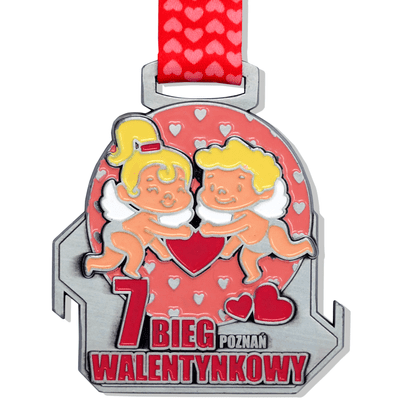 Custom Design Enamel Medal Front & Back