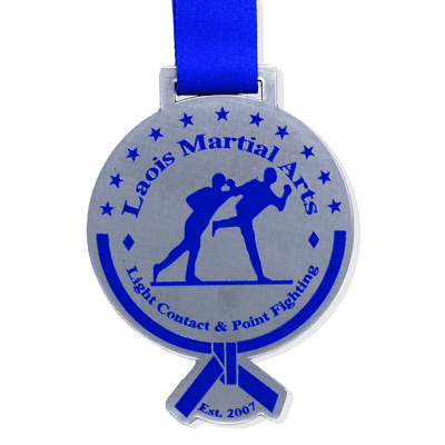 Custom Design Silver  Medal (2) Minimum Order 50