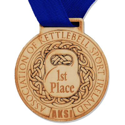 Custom Design Wooden Medal from €4.50 - Minimum Order 40