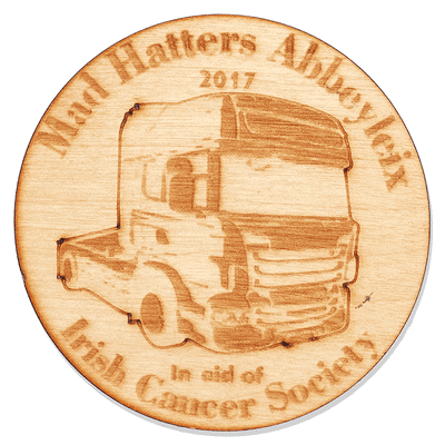 Custom Design Wooden Medal, From €4.50: Minimum Order 40