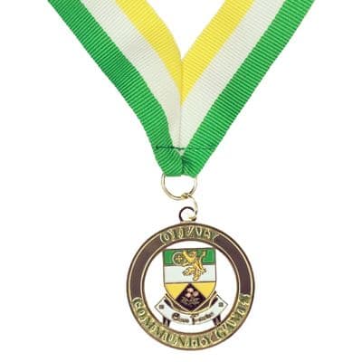 Custom Enamel Medal in Gold (3)