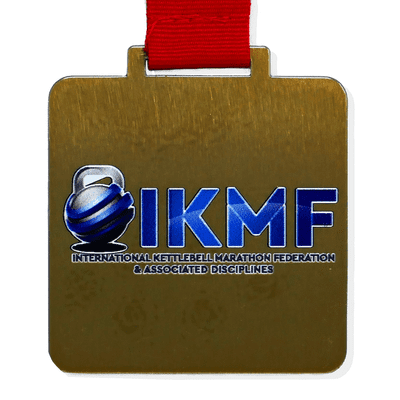 Custom Gold Square Medal (3) Minimum Oder 50