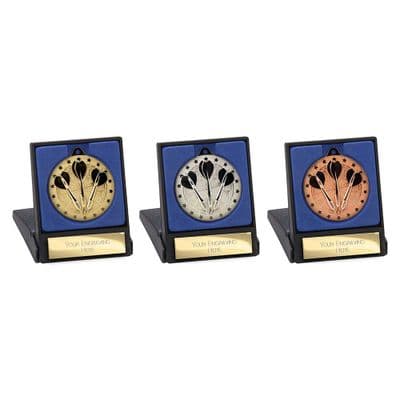 Darts Cascade Stars Medal & Box - 50mm
