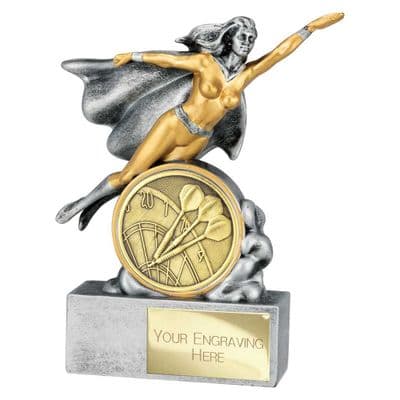 Darts Hero Female Trophy