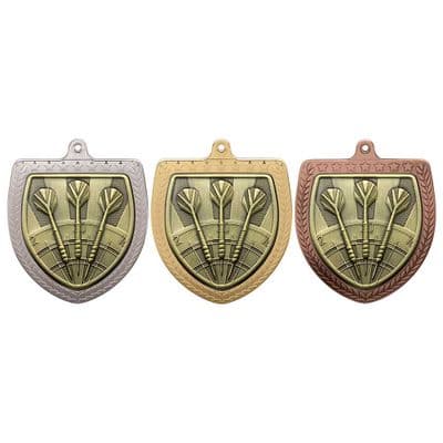 Darts Medal Cobra Shield 75mm