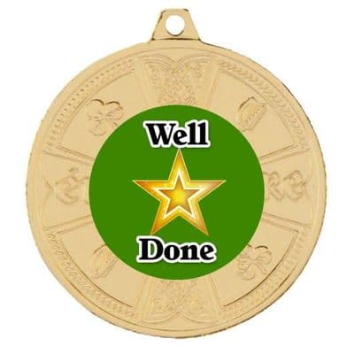 Eire Well Done Medal including Personalisation