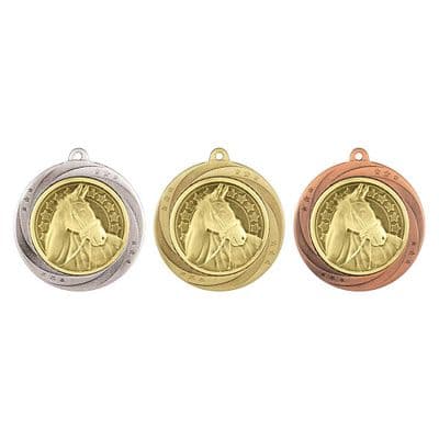 Equestrian Superstar Medal - 60mm