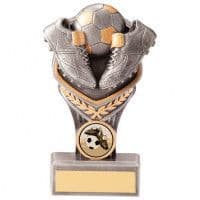 Falcon Soccer/Football Boot & Ball Series Trophy