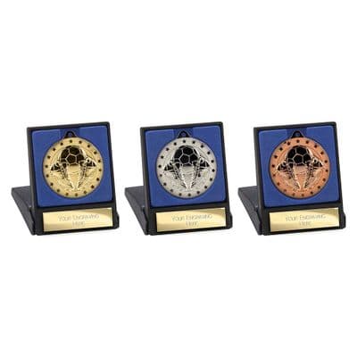 Football/Soccer Cascade Stars Medal & Box - 50mm