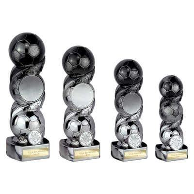 Football Soccer Hat-Trick Strike Trophy