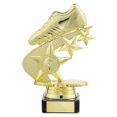 Football/Soccer Trophy Champions Gold Boot Award
