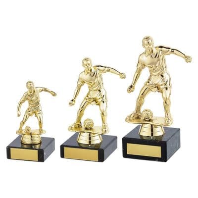 Football/ Soccer Trophy Dominion Gold Male Series