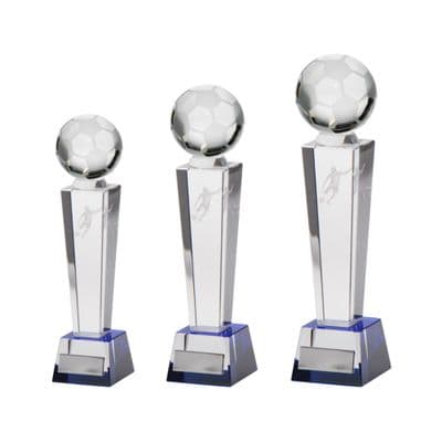 Football/Soccer Trophy Legend 3D Premium Crystal