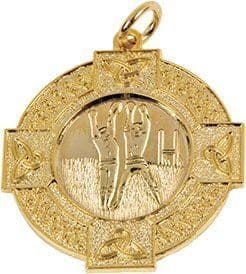 Gaelic Football Medal 33mm - Gold