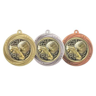 Gaelic Football Superstar Medal - 60mm