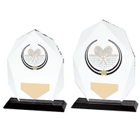 Glacier Premium Glass Tennis Award