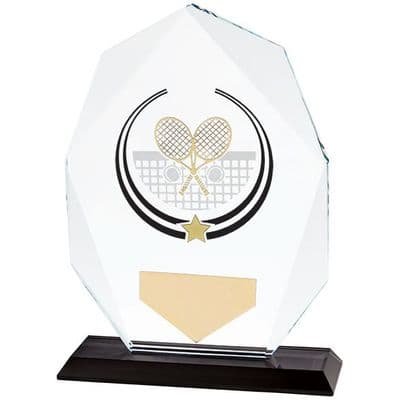 Glacier Premium Glass Tennis Award