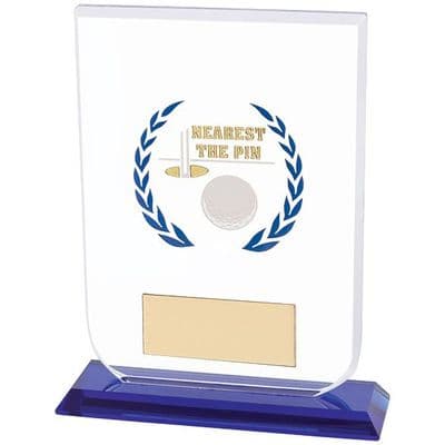 Gladiator Nearest The Pin Golf Glass Plaque