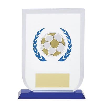 Gladiator Soccer/Football Glass Plaque Soccer