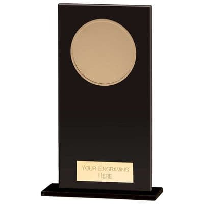 Glass Award - Black Hero Matrix - 5mm Depth