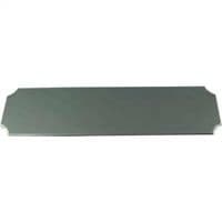 Gold Engraving Plate 60mmx16mm Shiny Finish Adhesive Backing