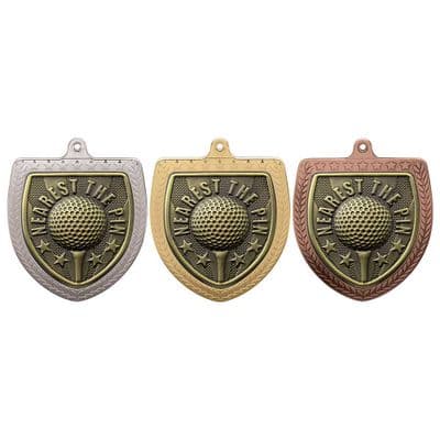 Golf - Nearest The Pin Cobra Shield Medal - 75mm