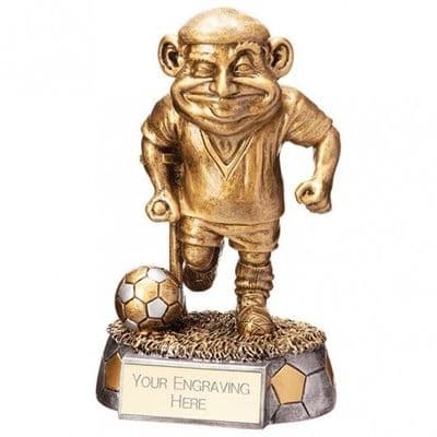 Grumpy Soccer/Football Fun Trophy