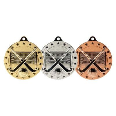 Hockey Cascade Stars Medal - 50mm