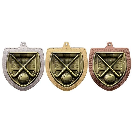 Hockey Cobra Shield Medal - 75mm