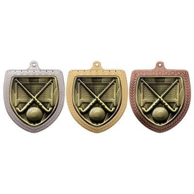 Hockey Medal Shield Cobra 75mm