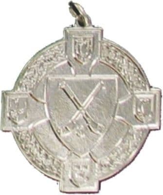 Hurl & Ball Silver 34mm Medal