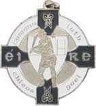 Hurler Silver 34mm Medal
