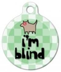 I'm Blind Medical Alert ID Tag