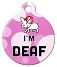 I'm Deaf Medical Alert ID Tag
