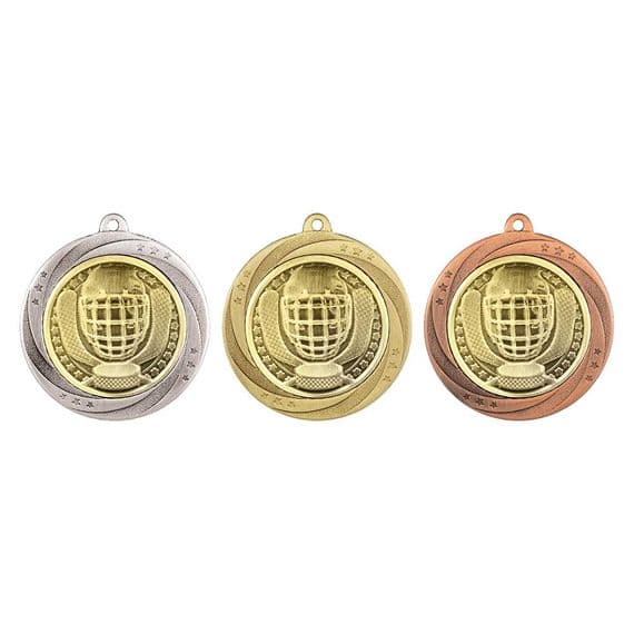 Ice Hockey Superstar Medal - 60mm