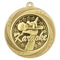 Karaoke Superstar Medal - 60mm