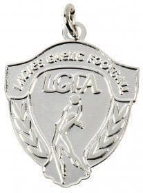 Ladies Football Medal Silver 35mm
