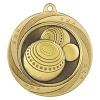 Lawn Bowls Superstar Medal - 60mm
