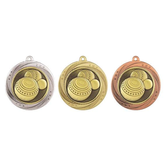 Lawn Bowls Superstar Medal - 60mm
